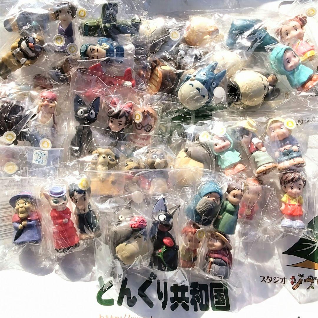 ジブリ　指人形　トトロ　紅の豚　もののけ姫　ハウルの動く城　耳をすませば