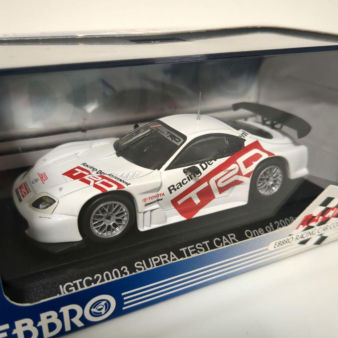 希少 EBBRO JGTC 2003 TOYOTA SUPRA TEST CAR