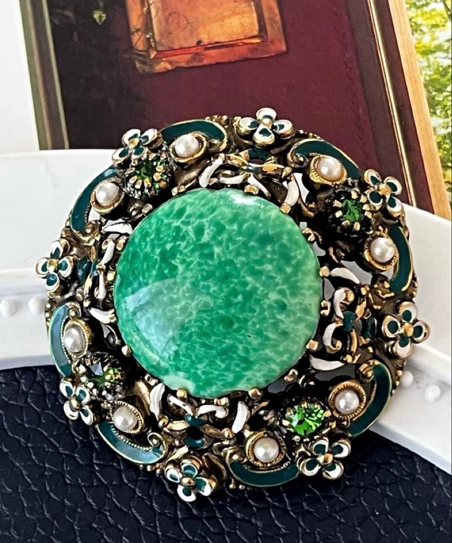 Tokukai公式アカウント05様希少GermanyヴィンテージブローチA128