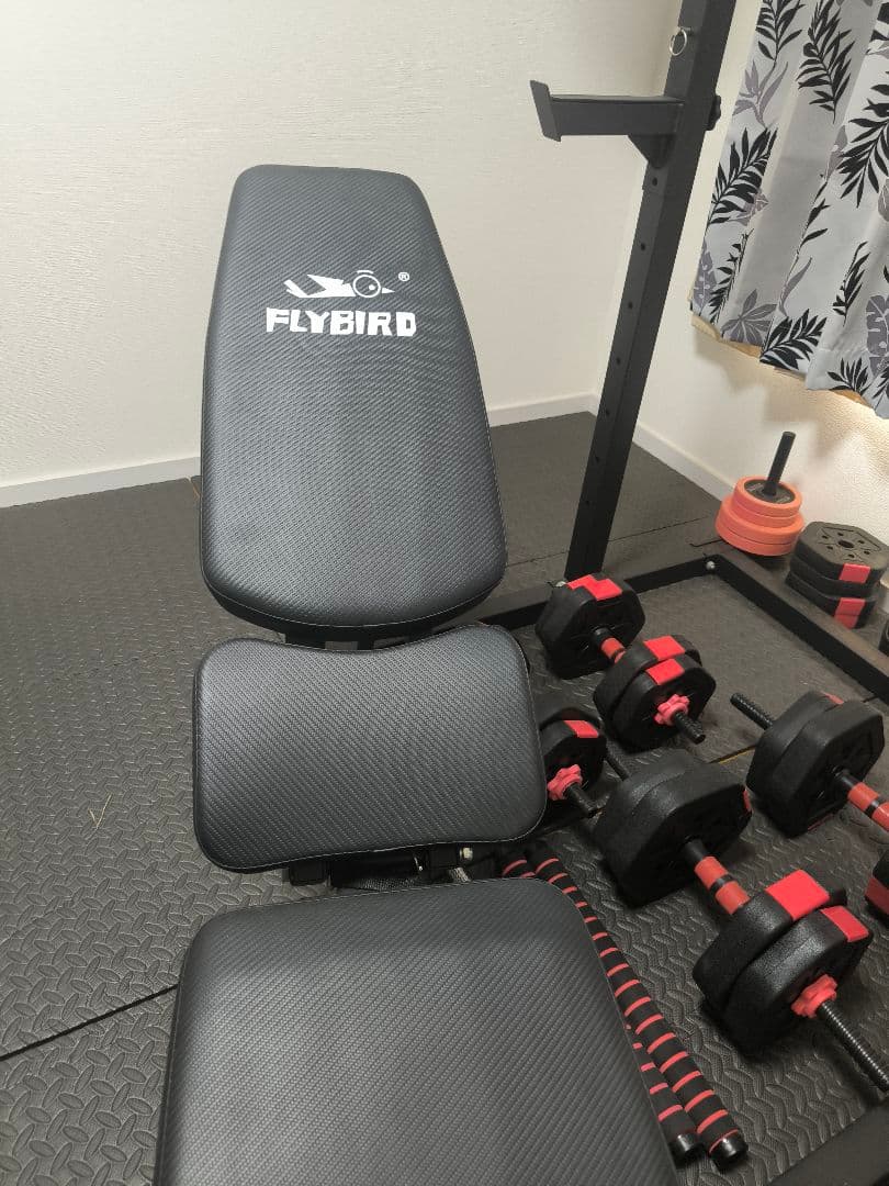 ベンチプレス　ダンベル　ほぼ未使用　引き取り限定　福岡県