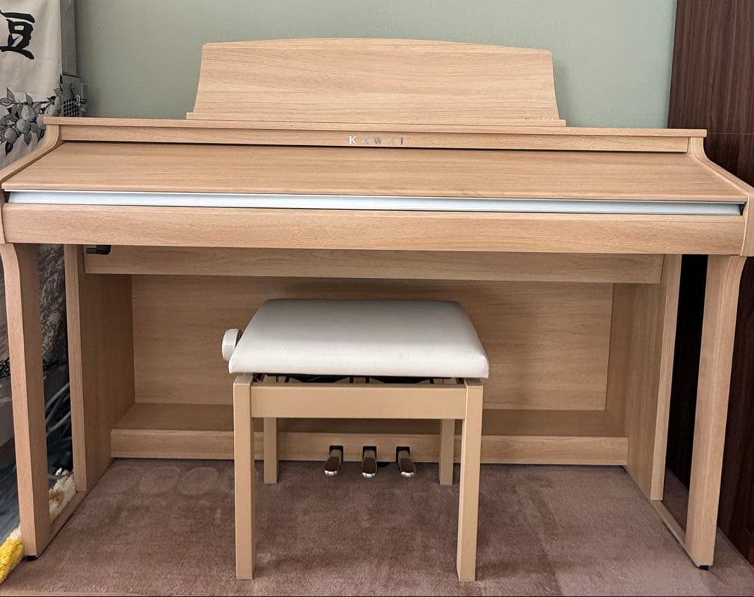 ナチュラルウッド 88鍵 電子ピアノ