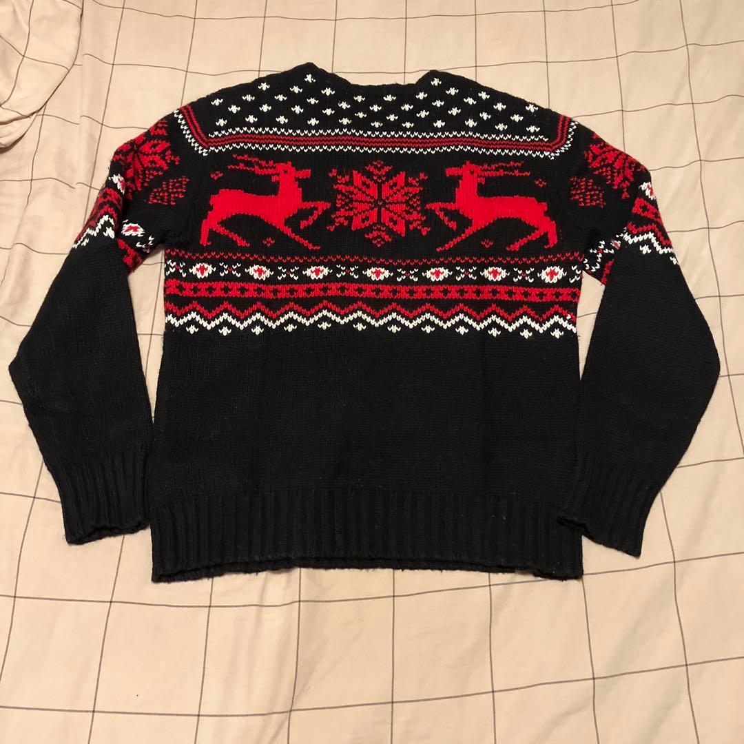 ラルフローレン ノルディック ニット セーター ブラック S