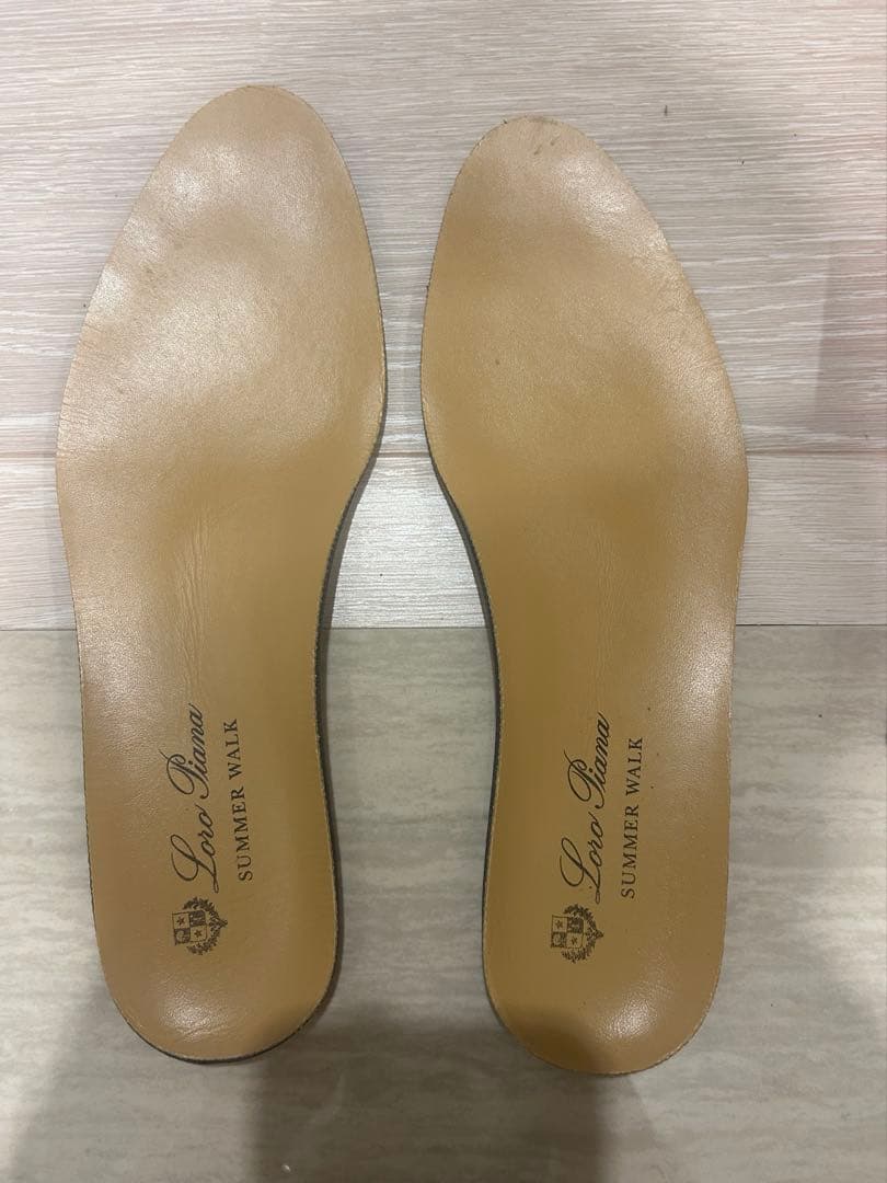 ロロピアーナ　サマー・チャーム・ウォーク・モカシン　グレージュ