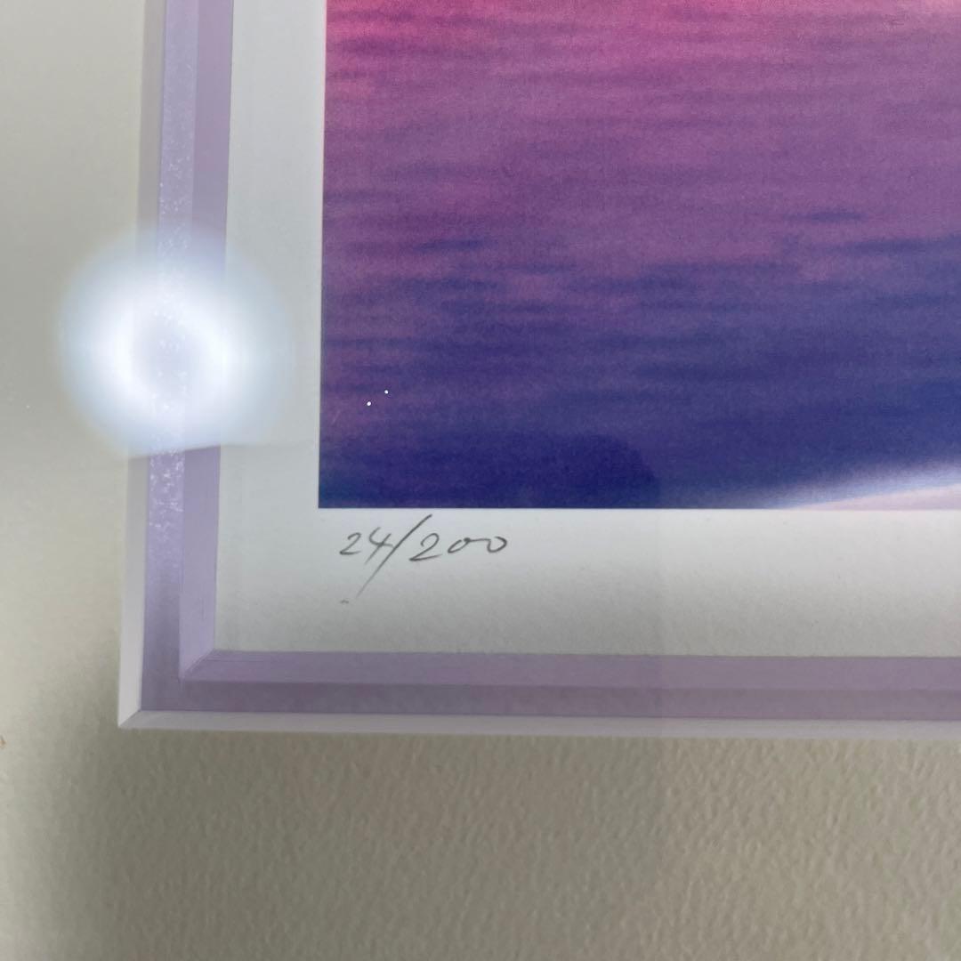 塚本 馨三　「ムーンライトシャトー」　絵画　ジクレー