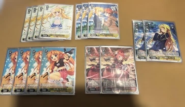 WS　魔法少女リリカルなのは　6扉2風　デッキ