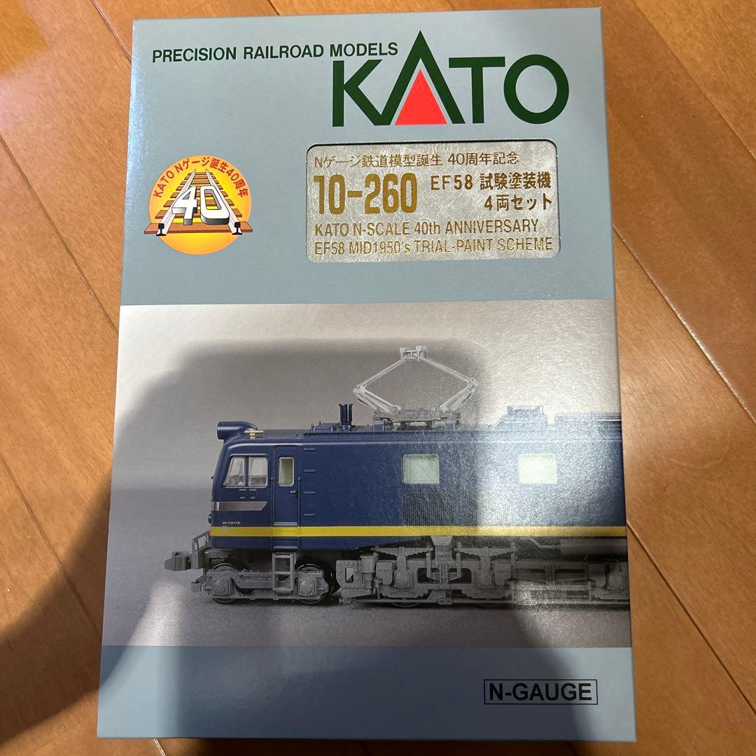 最終価格　KATO Nケージ鉄道模型誕生　40周年記念　EF58