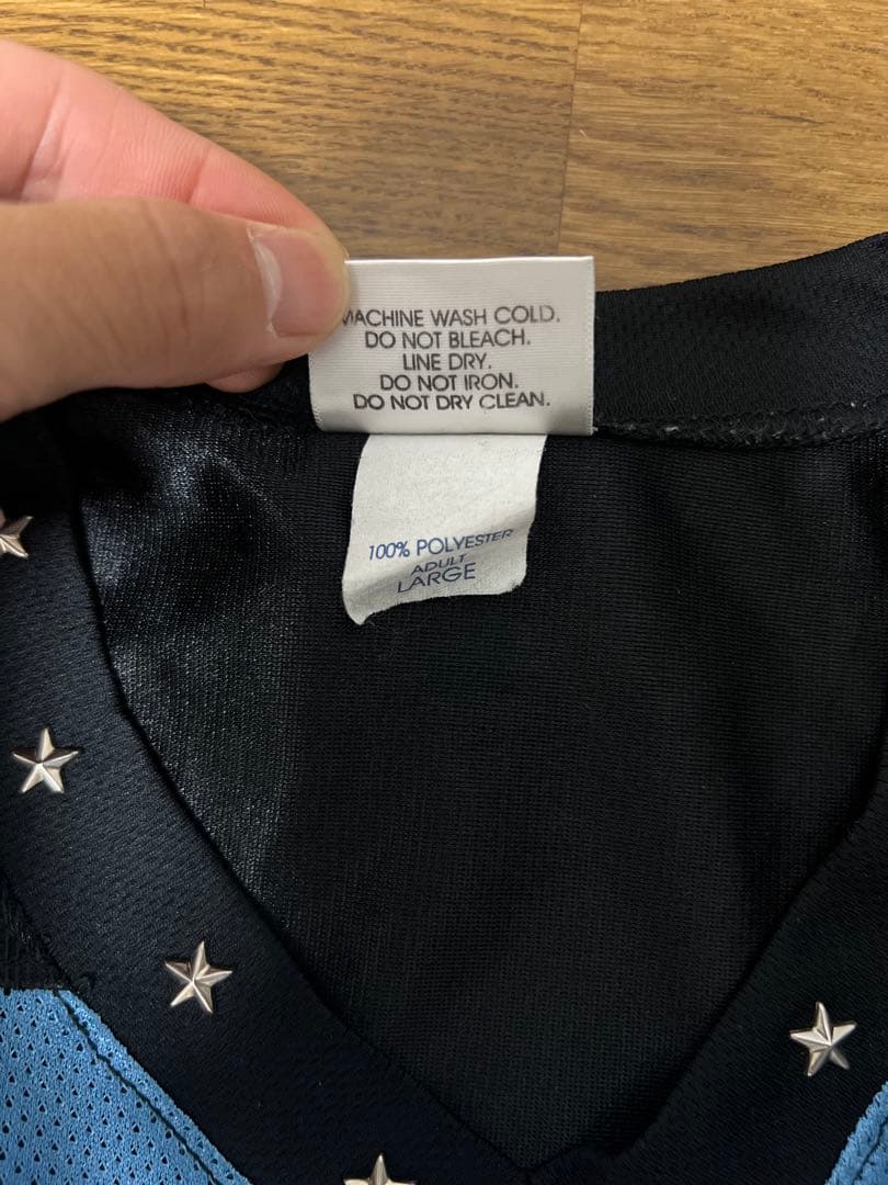 PANTHERS ゲームシャツ L 古着MIX