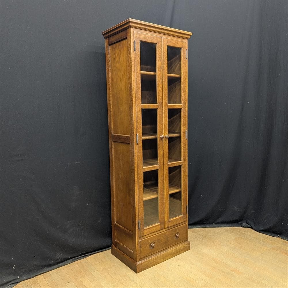 えぞ民芸家具　蝦夷　EZO　本棚　本箱　書棚　キャビネット　飾棚　ブックシェルフ