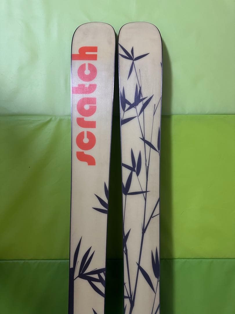ロシニョール　scratch 竹模様　ROXY フリーライド　ツインチップ