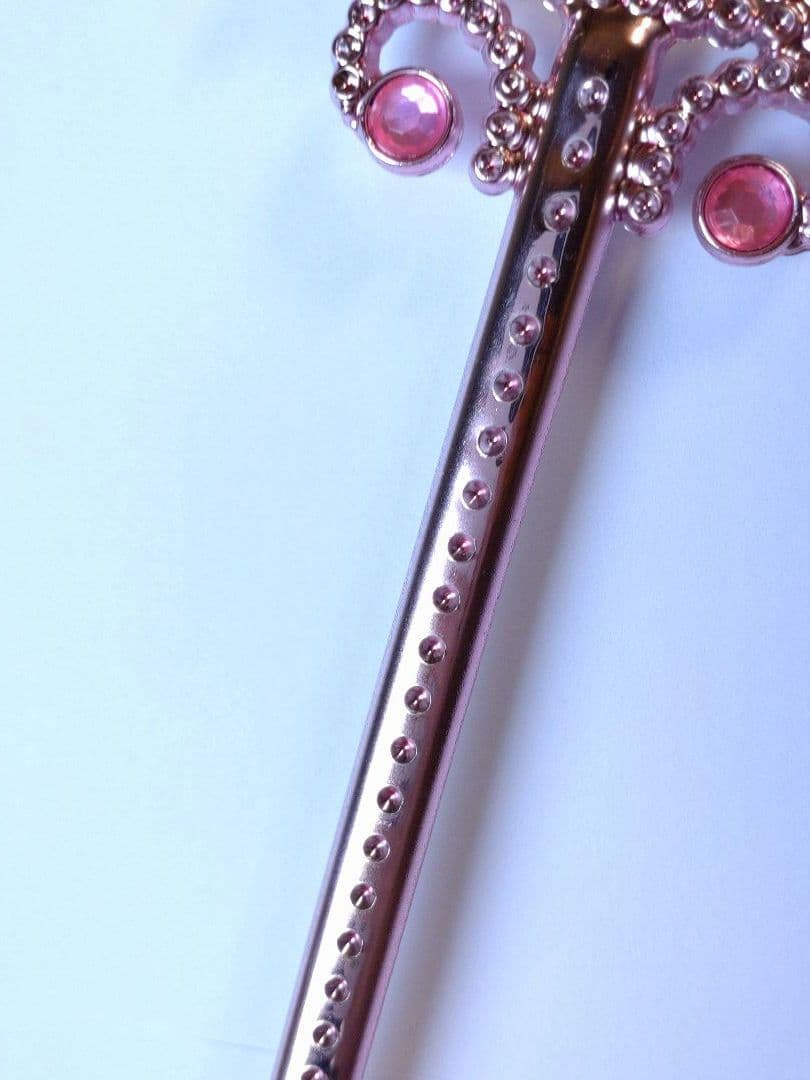 ハローキティ 杖 ステッキ キラキラ ラインストーン ピンク 平成レトロ