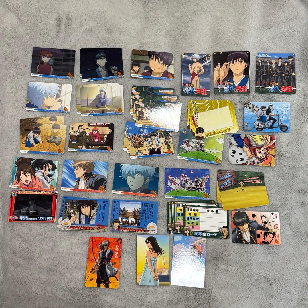 銀魂 クリアコレクション トレーディングカード カードダス約170枚セット