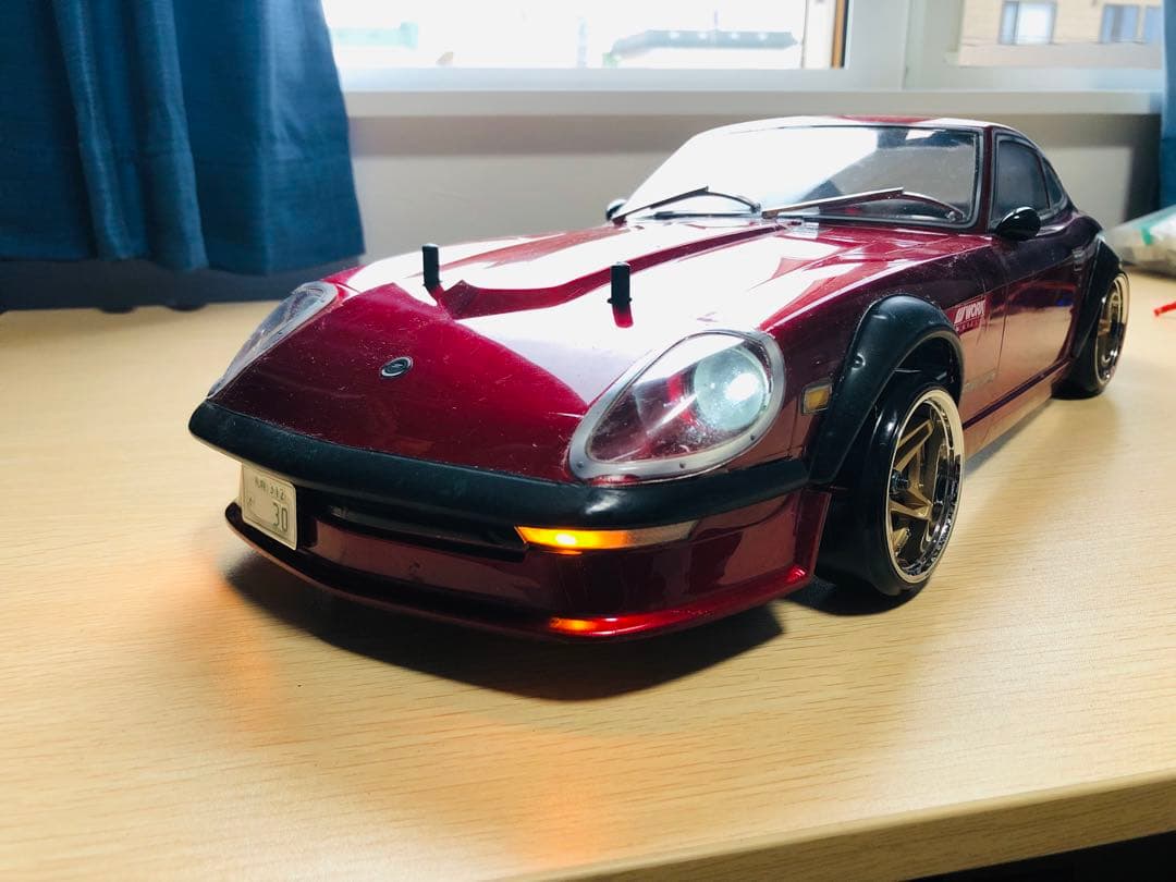 ラジコンボディ 日産フェアレディZ S30 レッド系