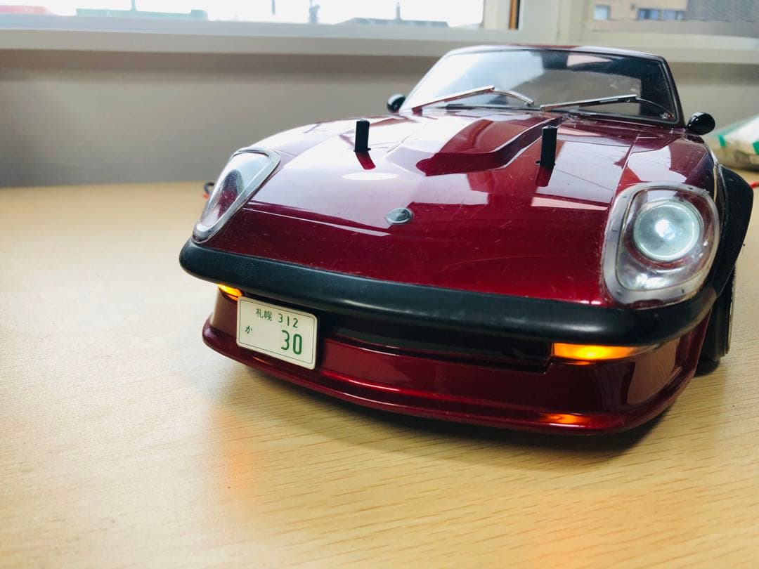 ラジコンボディ 日産フェアレディZ S30 レッド系