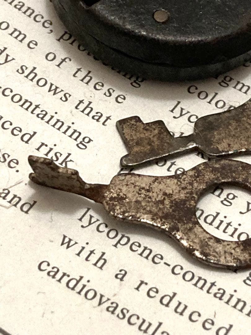 ビンテージ南京錠3点セット