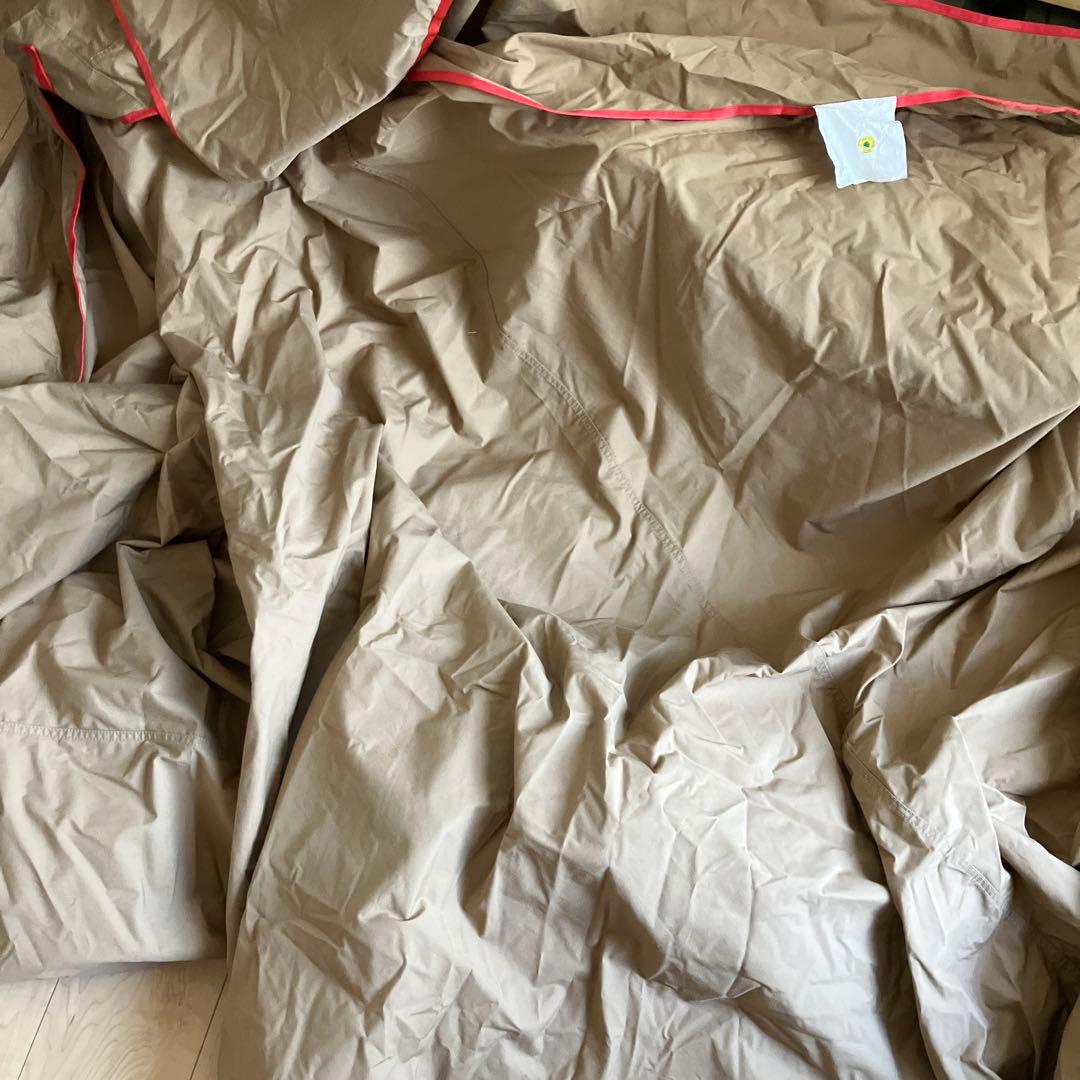 【美品】テンマク 焚き火タープ TCウィング ポール付