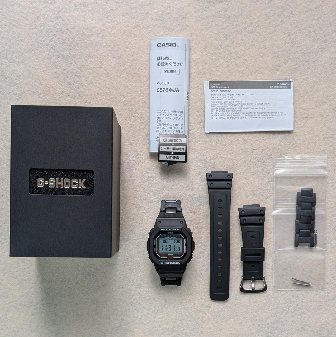 G-SHOCK GW-BX5600-1JF 純正コンポジット 美品