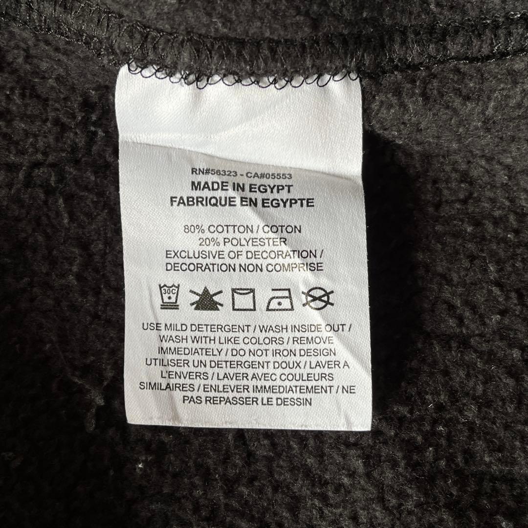 NIKE ナイキ 花柄 刺繍 スウェット トレーナー センターロゴ 黒 M