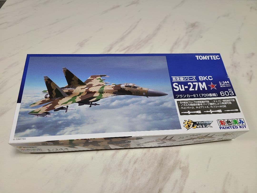 トミーテック 技MIX 航空機シリーズ 1/144 BKC Su-27M
