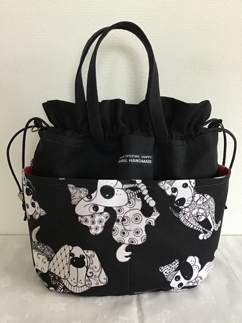 ハンドメイドショルダーバッグ☆ファスナーショルダー☆＊まる＊です♪