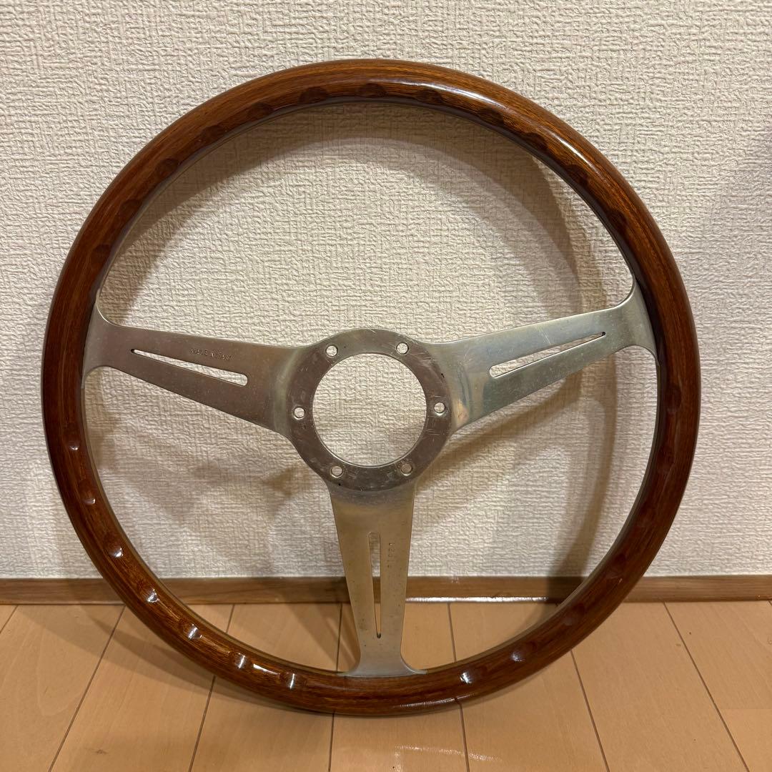 E. Nardi ウッドステアリング 3本スポーク
