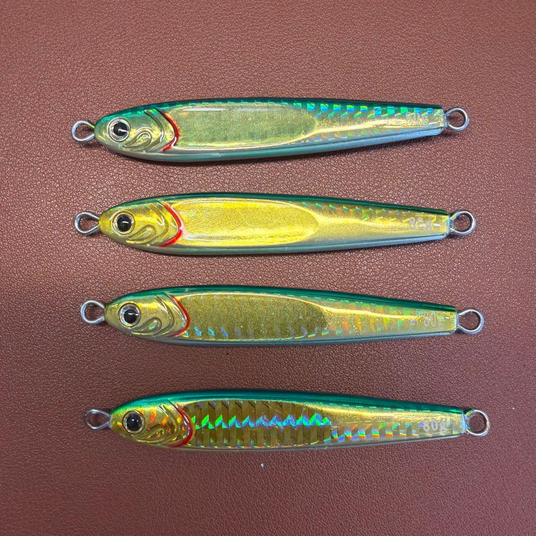 TG ベイト 80g 緑金 4本セット