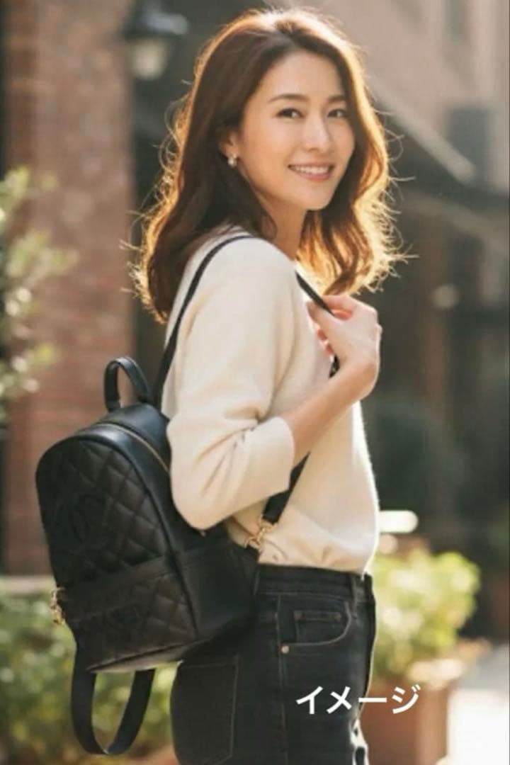 【新品 】CHANELシャネル ノベルティ ブラック リュック バッグ