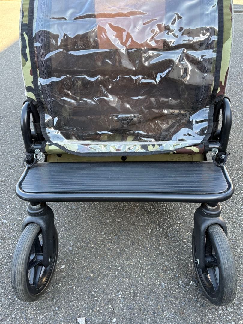 エアバギー キャリッジ 台車・ルーフ カモフラージュ ペットカート