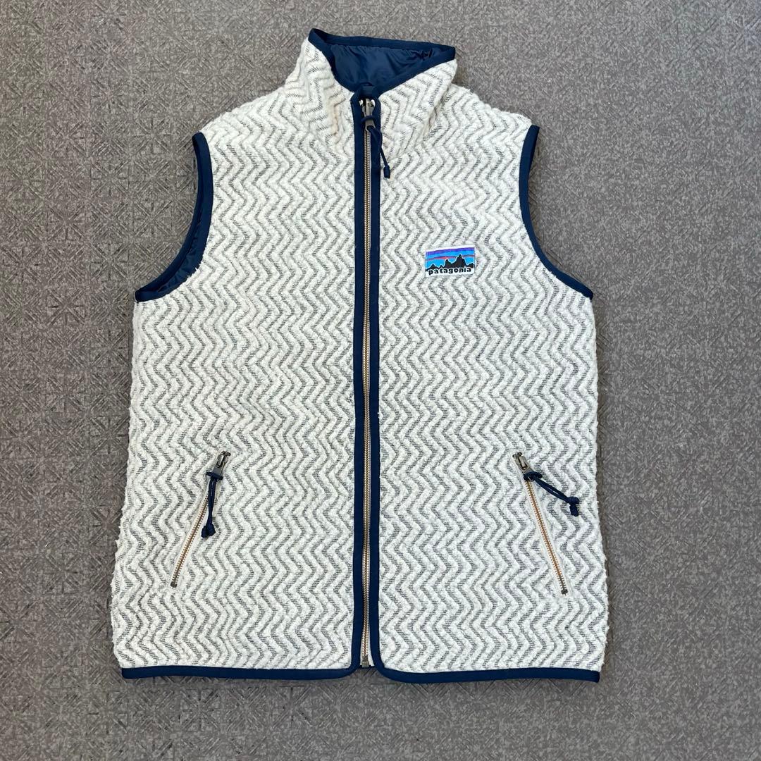 激レア パタゴニア patagonia ウーリー リバーシブル ベスト M