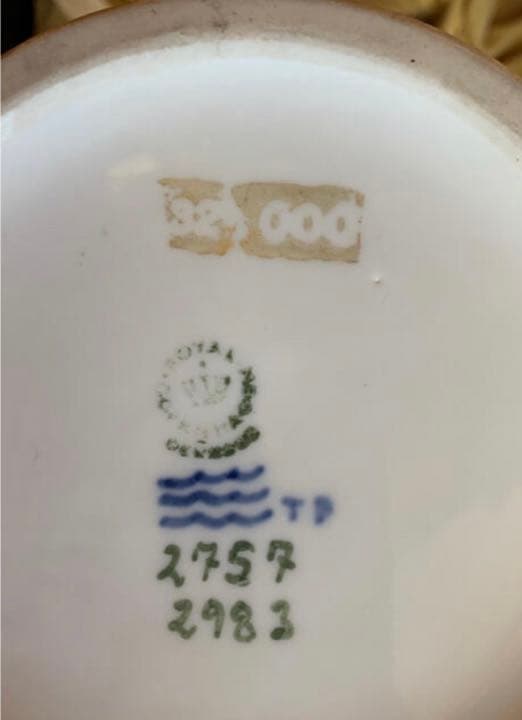 【最終値下げ】ロイヤルコペンハーゲン アンティーク 花瓶