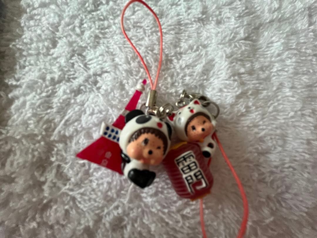 ご当地モンチッチ　ストラップ5種類セット