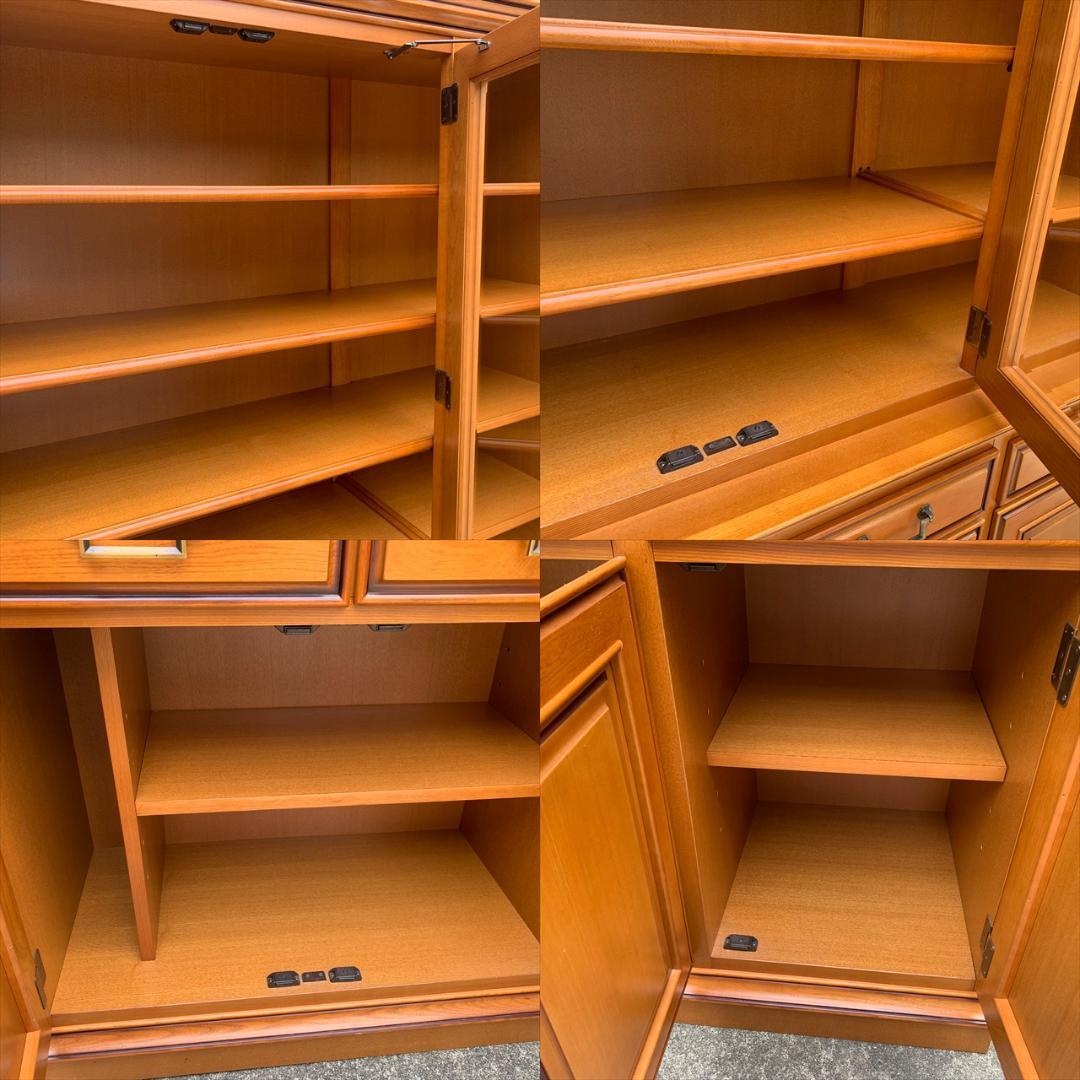 マルニ｜地中海ロイヤル｜マルチキャビネット｜書棚、食器棚、飾り棚｜定価70万円｜