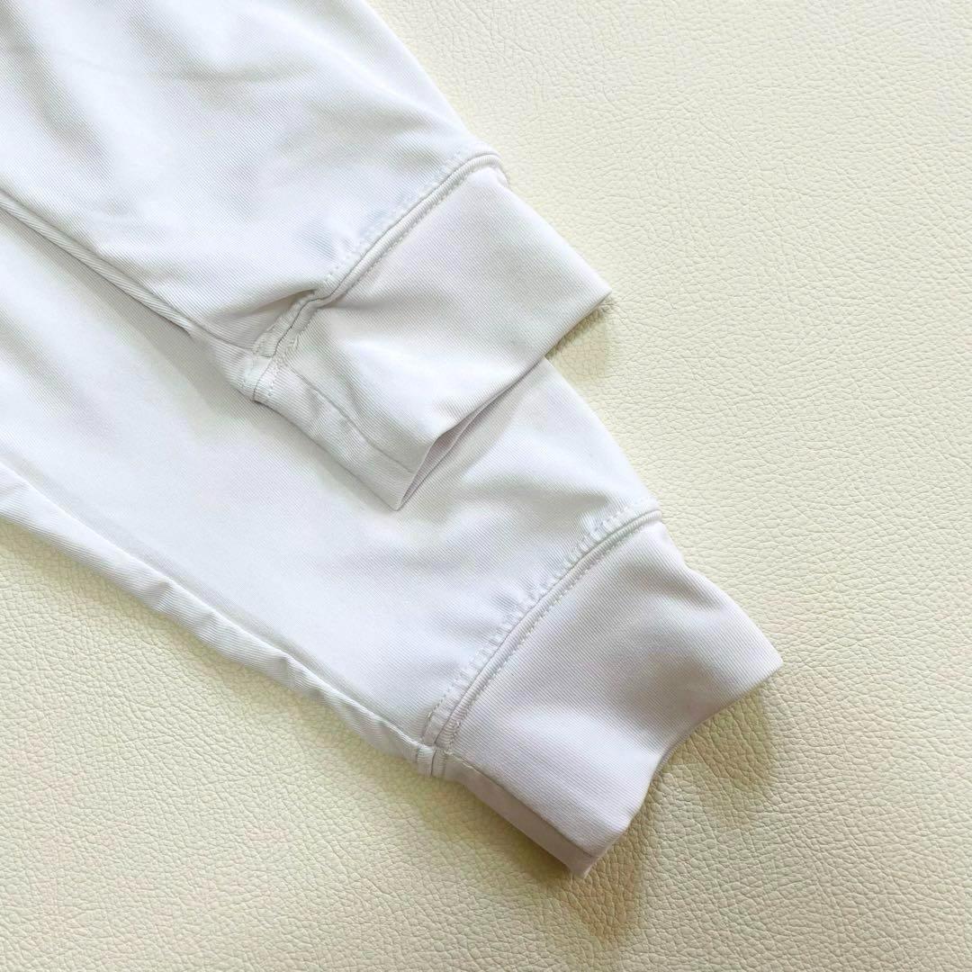 6163　6164【美品】ムータマリン　上下セット　ボタニカル　リーフ　ホワイト