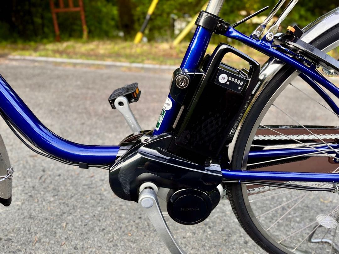 関東・東海・近畿地方限定パナソニック ビビDX 25年モデル16.0Ah ブルー