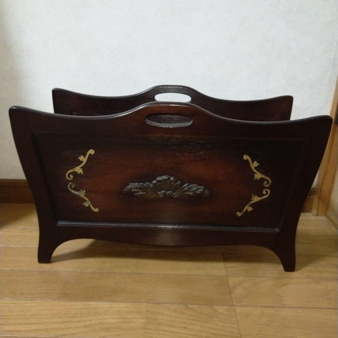 オールドマルニ マガジンラックマルニ家具愛知掛け時計 AICHI TOKEI