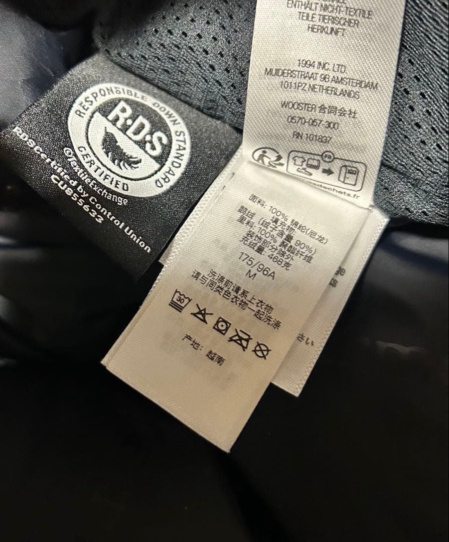 Supreme Marmot 800-Fill Down Parka M 黒