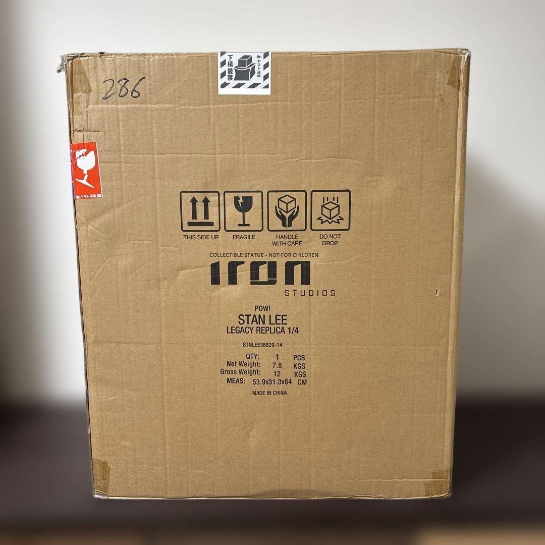 スタン・リー　アイアンスタジオ　1/4サイズ　スタチュー　MARVEL