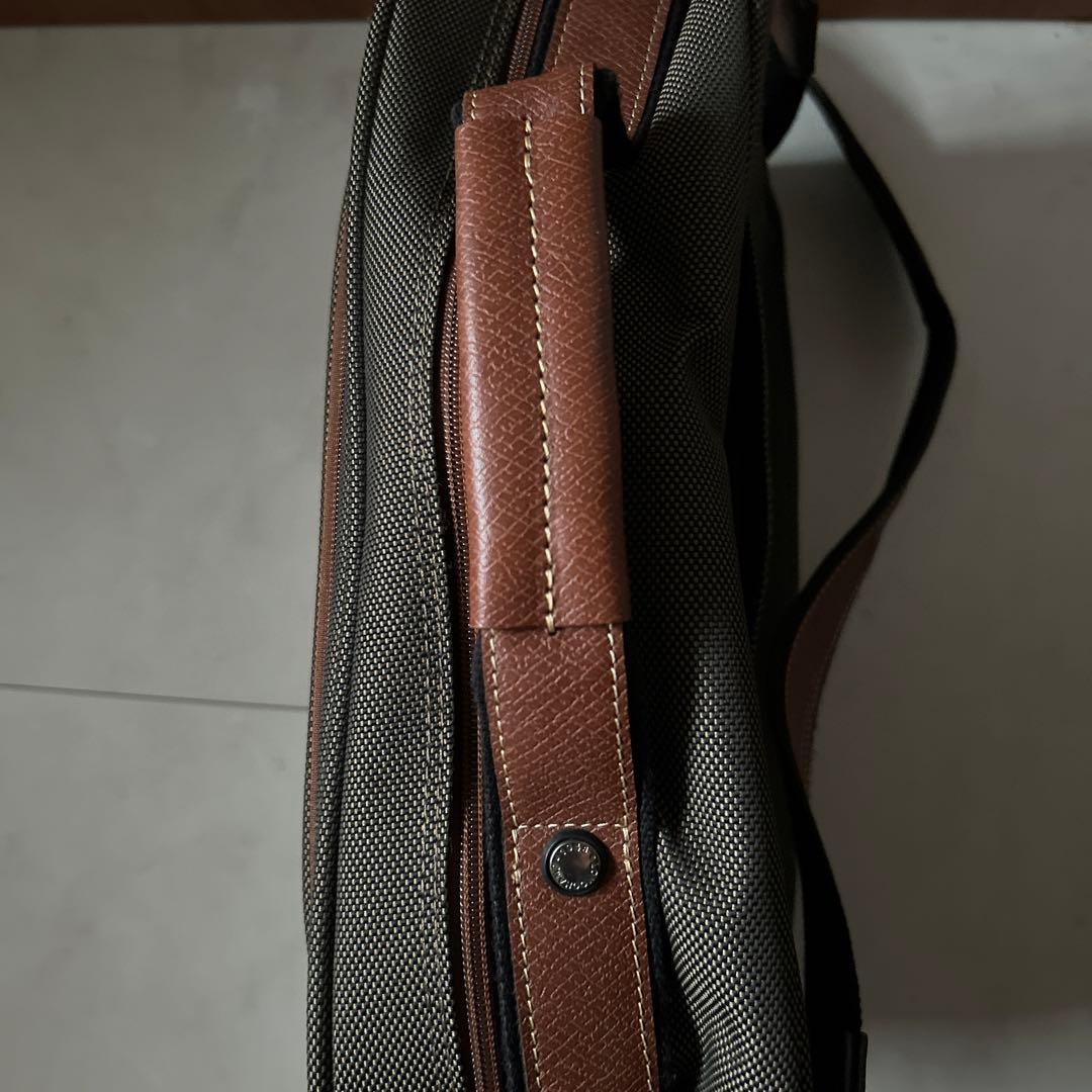 ★美品「LONGCHAMP・ロンシャン」、ショルダーボストンバッグ（キャリーオン