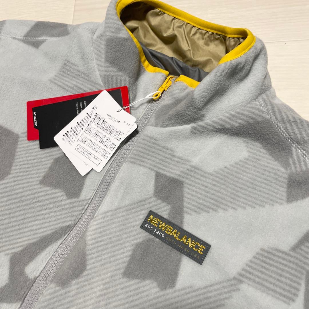 ニューバランス ゴルフ メンズ リップストップ×フリース リバーシブル ブルゾン