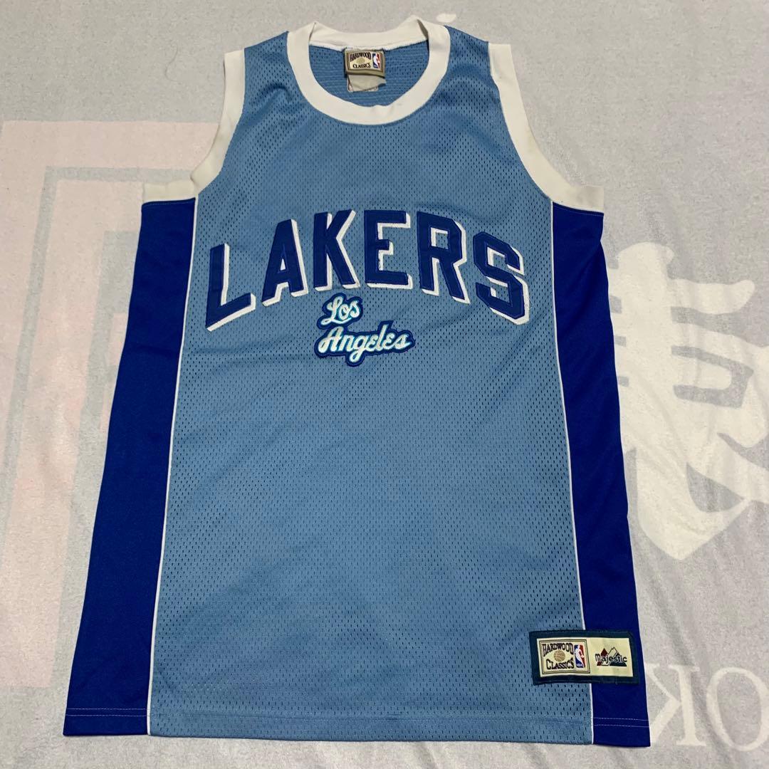 希少00s majestic NBA LAKERS レイカーズ バスケシャツ