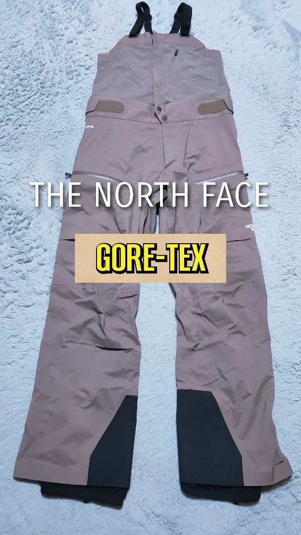 高品質☃︎【ノースフェイス】パウダーガイドライトビブ スノーボードパンツ