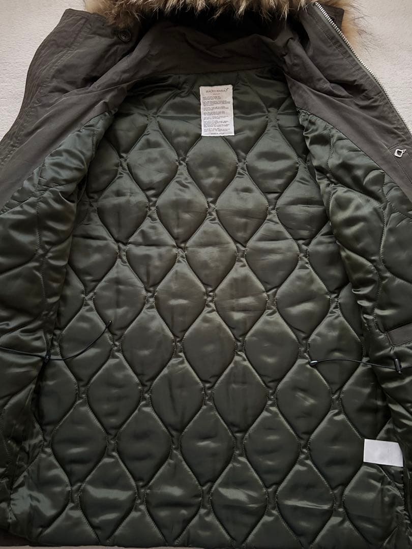 ワコマリア wackomaria N3B ミリタリージャケット モッズコート