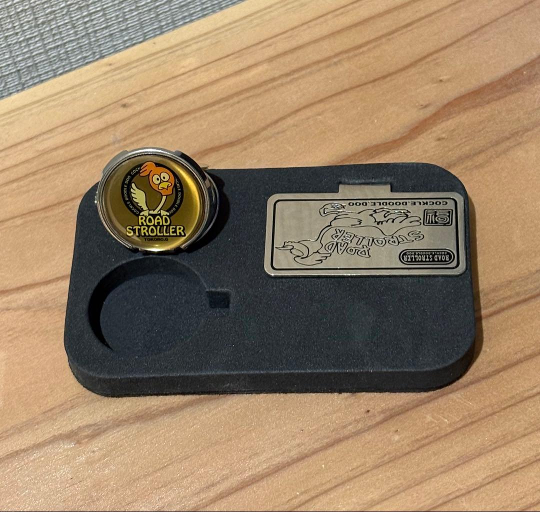 ROAD STROLLER ゴルフマーカー ケース付き