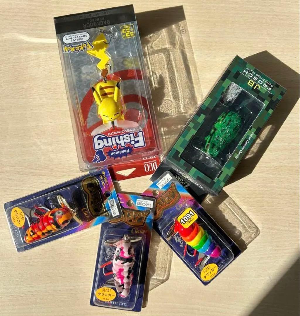 SMITH スミス　キャタピー、ピカチュウ、Zeakeジーク‼️新品5個セット‼️
