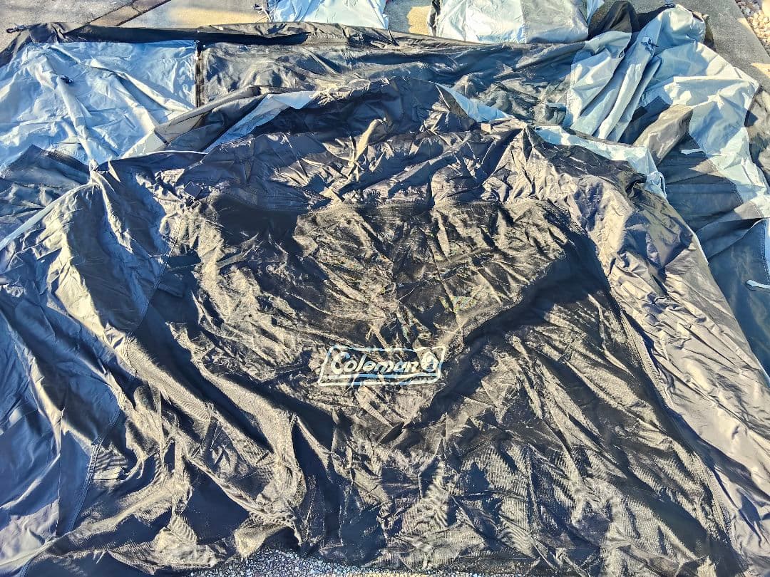 コールマン　タフスクリーン2ルームハウスMDX+ 純正グランドシート付き