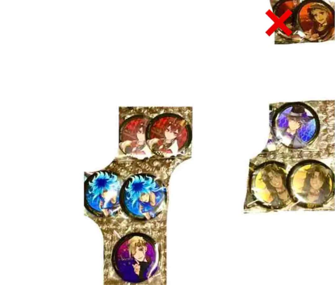 ツイステッドワンダーランド カプセル缶バッジ ツイステ カプ缶 アズール