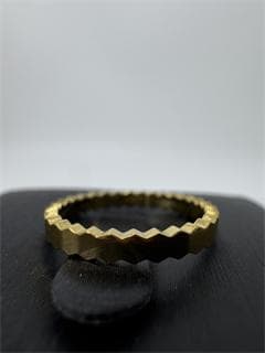 《日本製18金》K18ゴールド 六角形リング1.26g 9号 即日発送