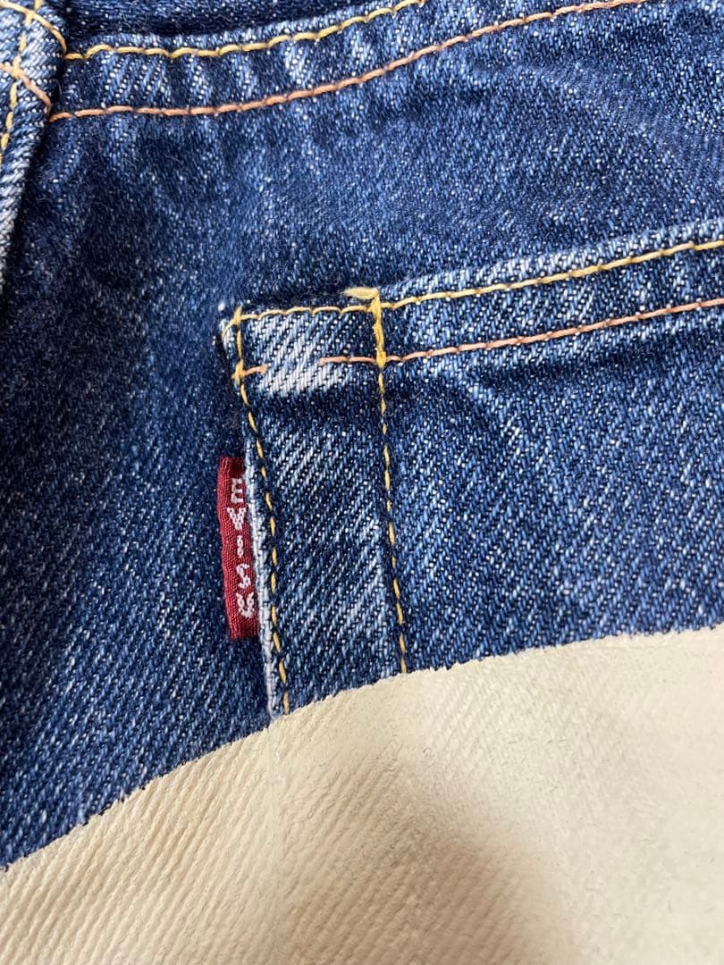 EVISU No.1 Lot.2000 W30×35 ホワイト大黒　日本製カモメ