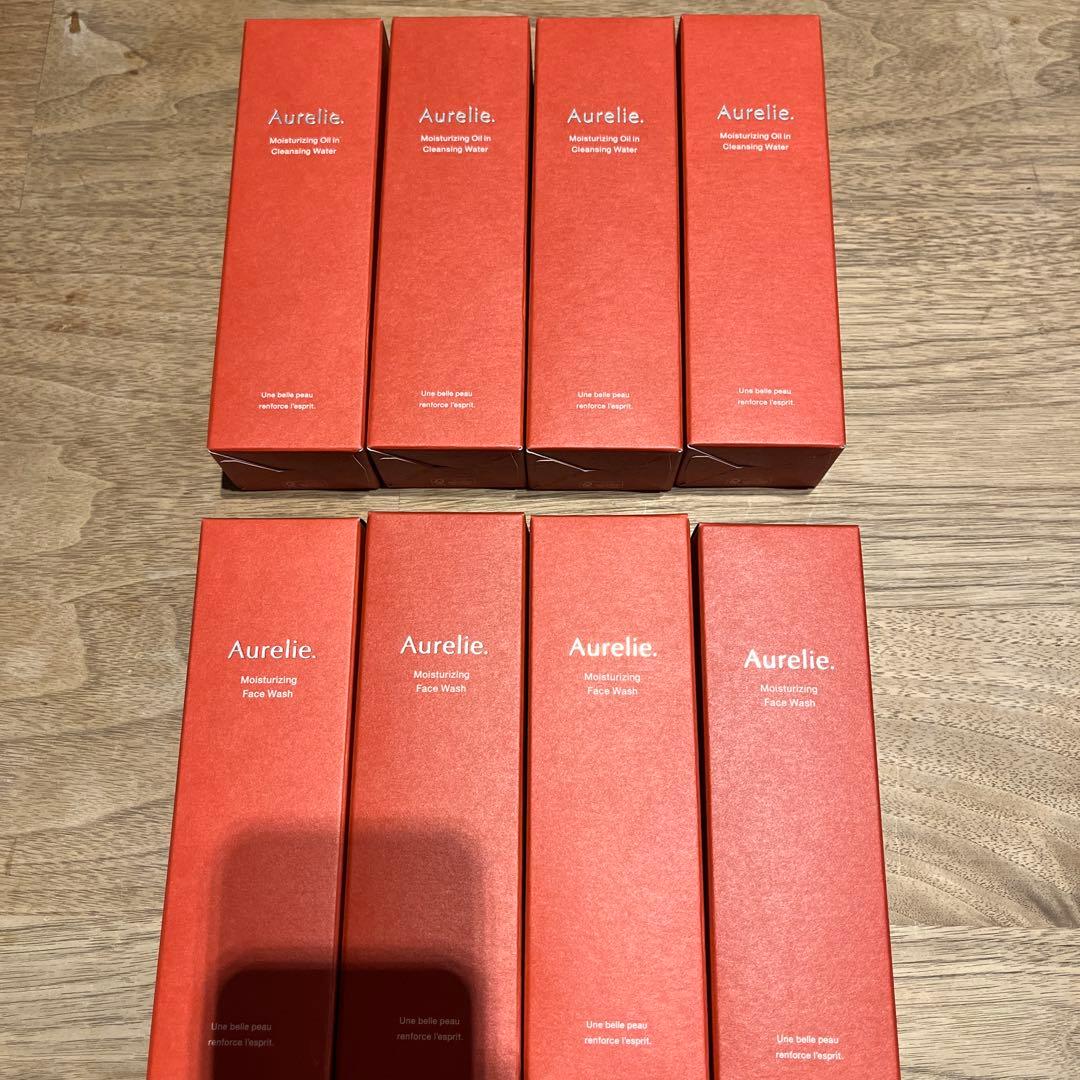 オレリー　モイストクレンジングウォーター、フェイスウォッシュセット