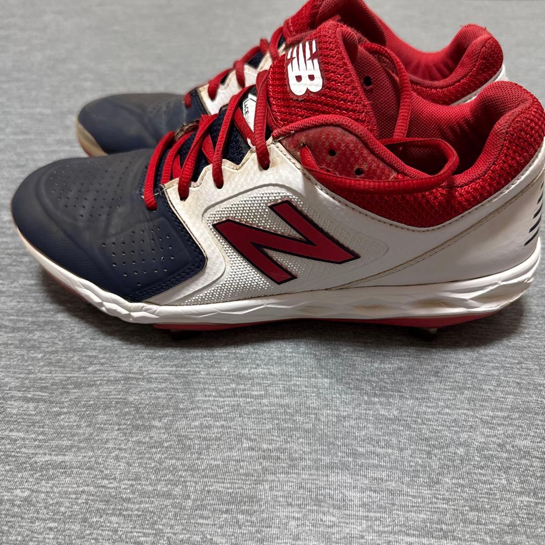 New Balance スパイク ネイビー/レッド