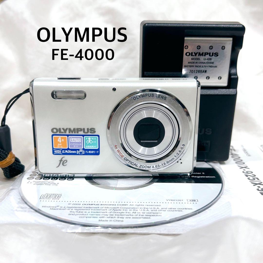 【動作確認済】OLYMPUS オリンパス CAMEDIA fe FE-4000